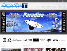 Tablet Screenshot of paradisefuerteventura.com